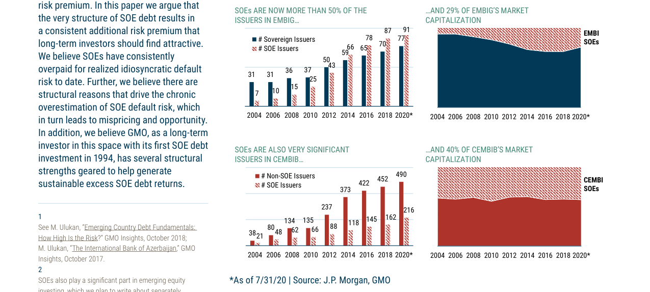 The Mystery of SOE Debt