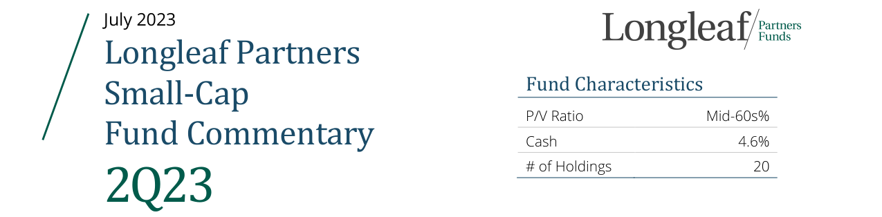 2Q23 Small-Cap Fund Commentary